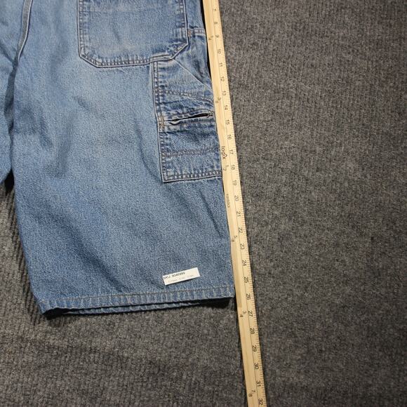 Vintage Scandia Woods Short Jorts Mens 40 Light Wash Cargo Pockets Skater Y2K - Picture 7 of 7